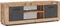 Image Тумба под телевизор Mebel Elite Blago 140см, Untreated Oak/Graphite