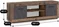 Image Тумба под телевизор Mebel Elite Blago 140см, Dark Oak/Graphite