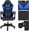 Image Кресло Springos HF0019 Black/Blue
