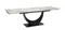 Image Стол для кухни HALMAR FERNANDO, Beige Marble/Black