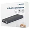 Image Carcasă externă SSD M.2 SATA Gembird EE2280-U3C-01, aluminum, Black