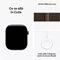 Image Ceas inteligent Apple Watch Series 12 GPS 42mm MKDC4 Dark Bronze Aluminium Dark Bronze Milanese Loop