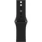 Image Ceas inteligent Apple Watch Series 12 GPS 46mm MJEK4 Black Aluminium Case with Black Sport Band S/M