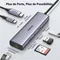 Image Adaptor UGREEN HUB 7in1 USB-C CM512, Grey