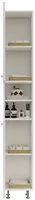 Image Dulap penal Haaus Zaria 2Д 300, White/White Gloss