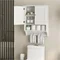 Image Dulap Costway BA7874WH White