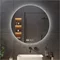 Image Oglindă Bayro Moon LED Touch 800x800 Round
