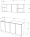Image Кухня Haaus Sena 1.6м White