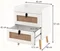 Image Noptieră Costway JV11094WH White