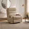 Image Fotoliu-recliner Mebel Elite Kobe Velur Beige