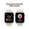 Image Умные часы Apple Watch SE 3 GPS 40mm MJKW4 Starlight Aluminum Case Sand Sport Band M/L