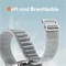 Image Ремешок Apple Watch 1/2/3/4/5/6/7/8/SE/Ultra/9/10 Nylon Gray