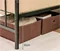 Image Кровать Costway HU10281DK Black