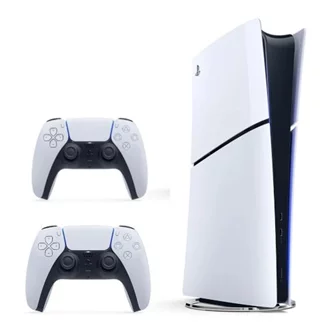 Console de jocuri Sony PlayStation 5 Slim Digital Edition 825Gb White + PS5 Dualsense