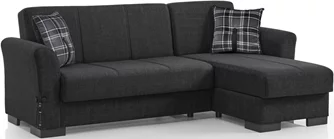 Canapea colțar Fabulous Filamingo 58-002, Dark Gray