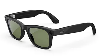Ochelari inteligenți Ray-Ban Meta Wayfarer Gen 2 Shiny Black RW4012 Transitions Graphite Green