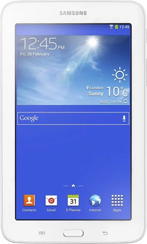 Tableta  Samsung T110 Galaxy Tab3 7.0 Lite Wi-Fi 8Gb/ WHITE RU