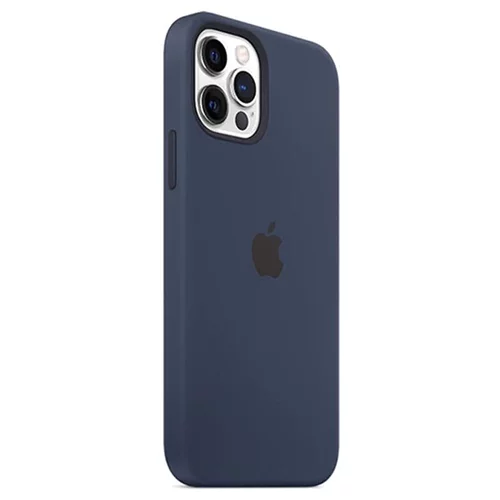 Apple Silicone Case iPhone 12 / 12 Pro Blue