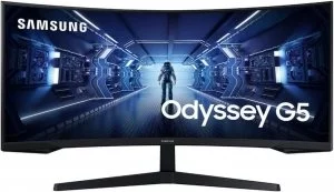 Monitor SAMSUNG Odyssey G5 C34G55TWWI Black