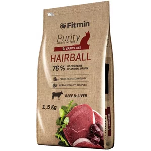 Корм для кошек Fitmin Purity Hairball 1.5kg