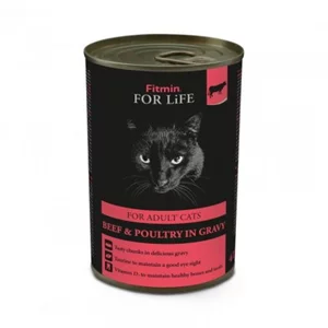 Корм для кошек Fitmin tin adult beef 415g * 12