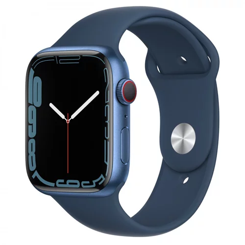Ceas Apple Watch Series 7 GPS + LTE 45mm MKJT3 Blue
