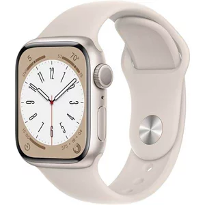 Ceas inteligent Apple Watch Series 8 GPS 45mm MNP23 Starlight
