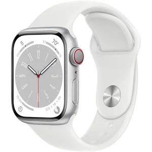 Ceas inteligent Apple Watch Series 8 41mm MP4A3 GPS + LTE Silver