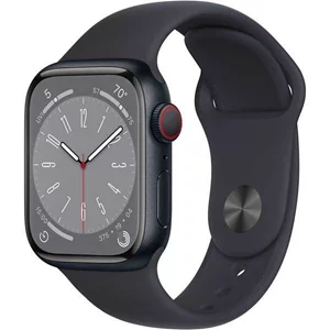 Умные часы Apple Watch Series 8 45mm MNK43 GPS + LTE Midnight