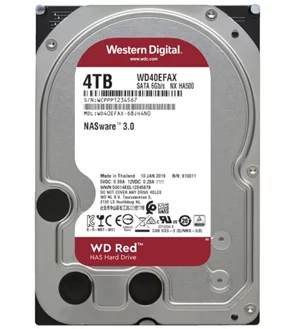 Жесткий диск HDD Western Digital Caviar Red 4Tb (WD40EFAX)