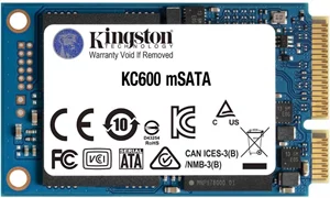 Накопитель SSD Kingston KC600 mSATA 256Gb