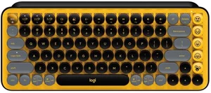 Клавиатура Logitech POP With Emoji Keys Blast, Yellow