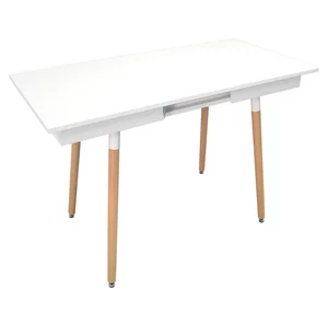 Раскладной стол Evelin DT 431-1 White matt