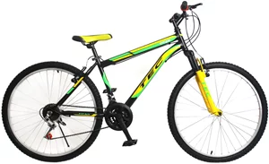 Bicicleta Belderia Tec Titan 26 Black, Yellow
