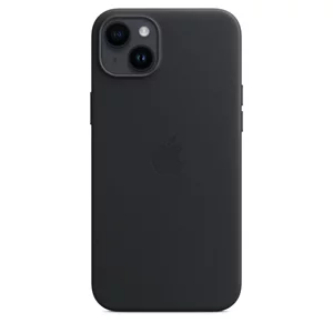 Husă Original iPhone 14 Plus Leather Case with MagSafe Midnight
