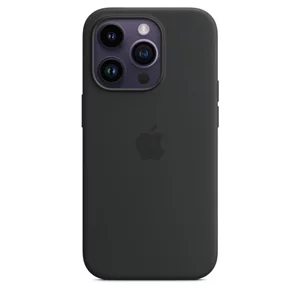 Husă Original iPhone 14 Pro Silicone Case with MagSafe Midnight