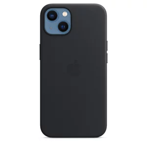 Husă Original iPhone 13 Leather Case with MagSafe Midnight