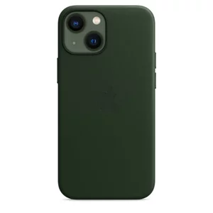 Чехол Original iPhone 13 mini Leather Case with MagSafe Sequoia Green