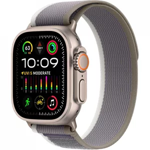 Умные часы Apple Watch Ultra 2 GPS + LTE 49mm MRF43 Titanium Case Green/Gray Trail Loop - M/L