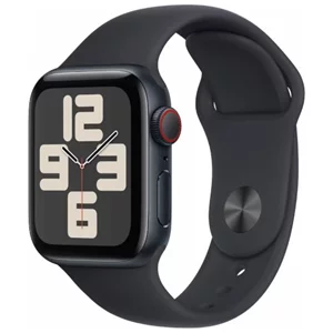 Ceas inteligent Apple Watch SE (2023) GPS+LTE 44mm MRH53 Midnight Al.Case, Sport Band S/M