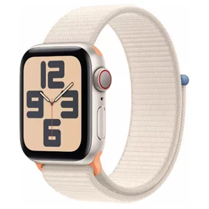 Умные часы Apple Watch SE (2023) GPS + LTE 40mm MRG43 Starlight Al.Case, Starlight Sport Loop