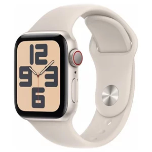 Умные часы Apple Watch SE (2023) GPS + LTE 44mm MRGX3 Starlight Al.Case, Starlight Sport Band M/L