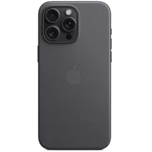 Husă Original iPhone 15 Pro Max FineWoven Case with MagSafe Black