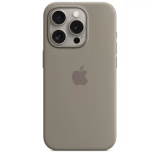 Чехол Original iPhone 15 Pro Silicone Case with MagSafe Clay