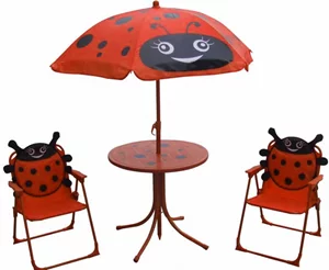 Комплект садовой мебели Strend Pro Melisenda Ladybug 1+2 Red