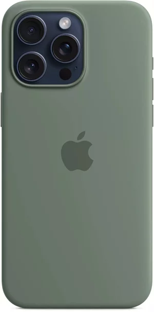 Husă Original iPhone 15 Pro Max Silicone Case Cypress
