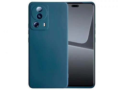 Чехол Helmet Liquid Silicone Xiaomi 13 Lite Blue
