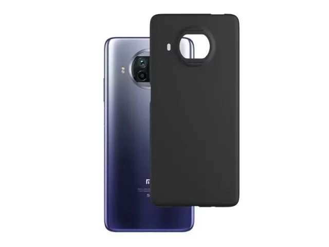 Husă Helmet for Xiaomi Mi 10T Lite Liquid Silicone Black