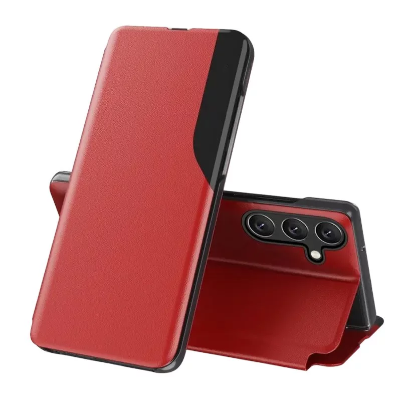 Husă Xcover Samsung Galaxy A35 Soft Book View Series Red