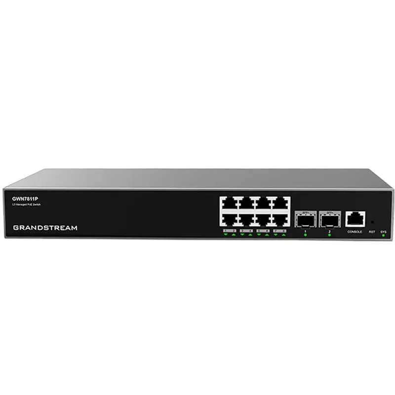 Коммутатор Grandstream GWN7811P Black
